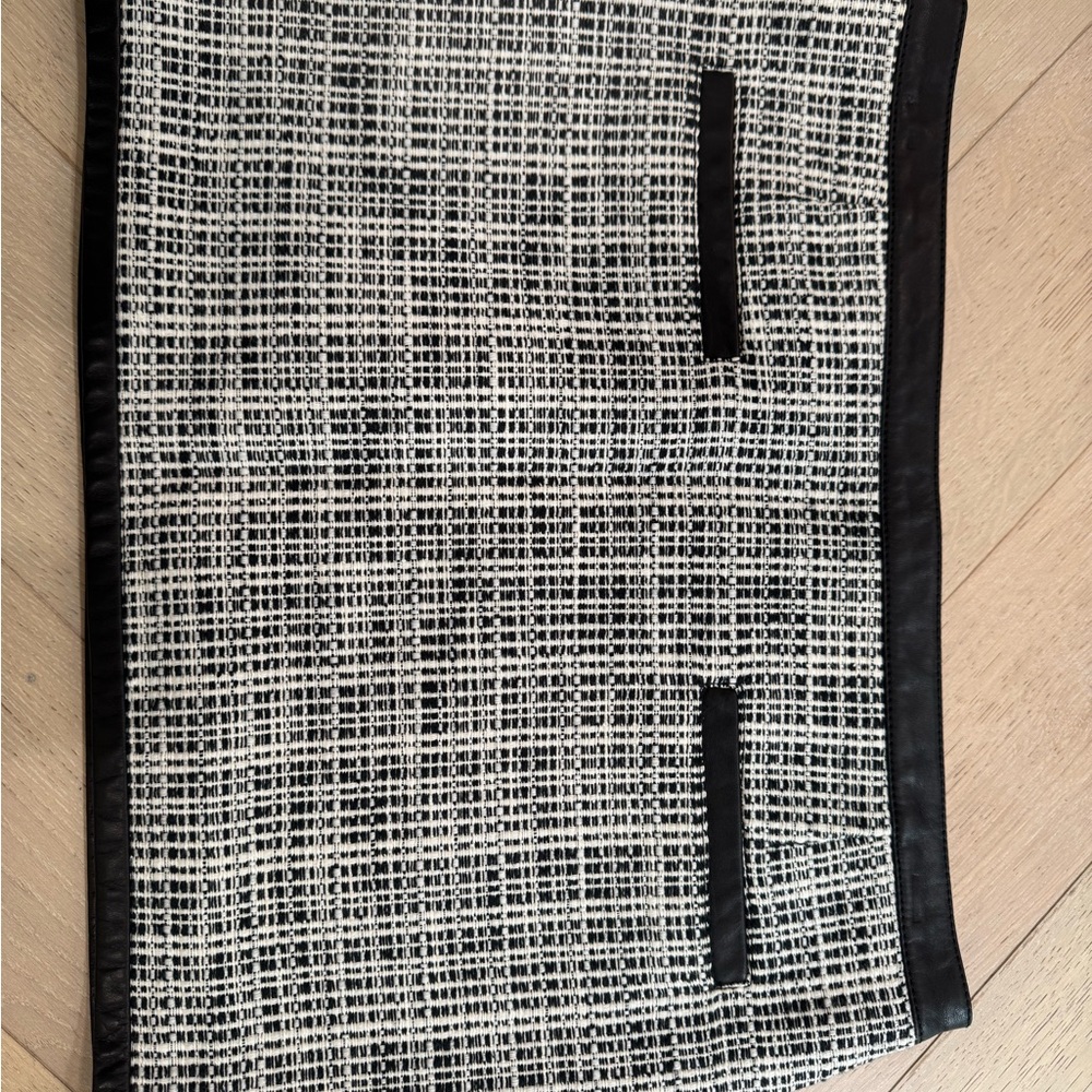 Barbara Bui rare Black and White Tweed Skirt size S /38